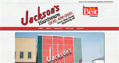 Desktop Screenshot of jacksonsdoitbest.com